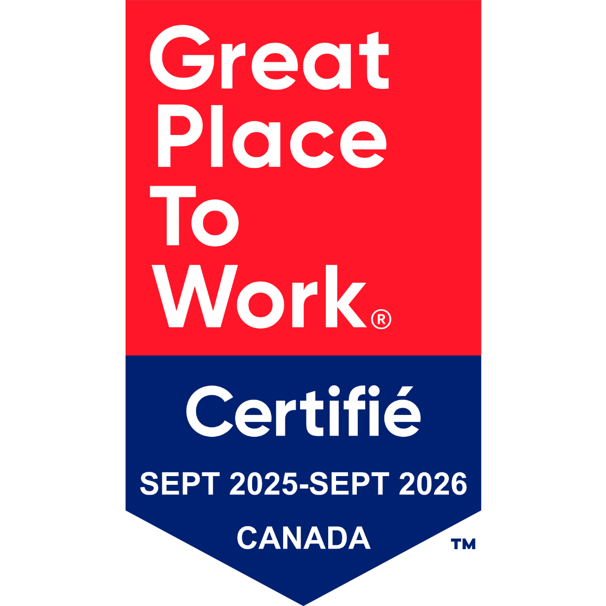 Centurion recertifié comme « Great Place to Work® » (Excellent lieu de travail)